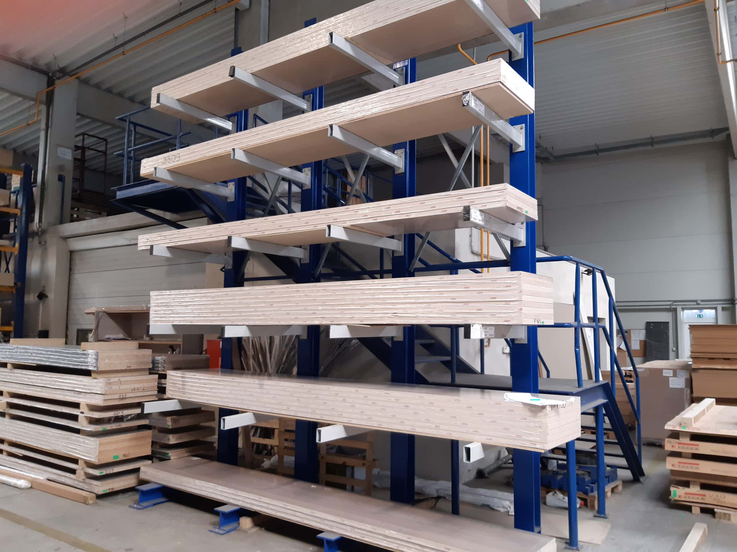 Cantilever,Racks,Wooden,Boards,Logistic new pallet racking london, pallet racking london, pallet racking design london