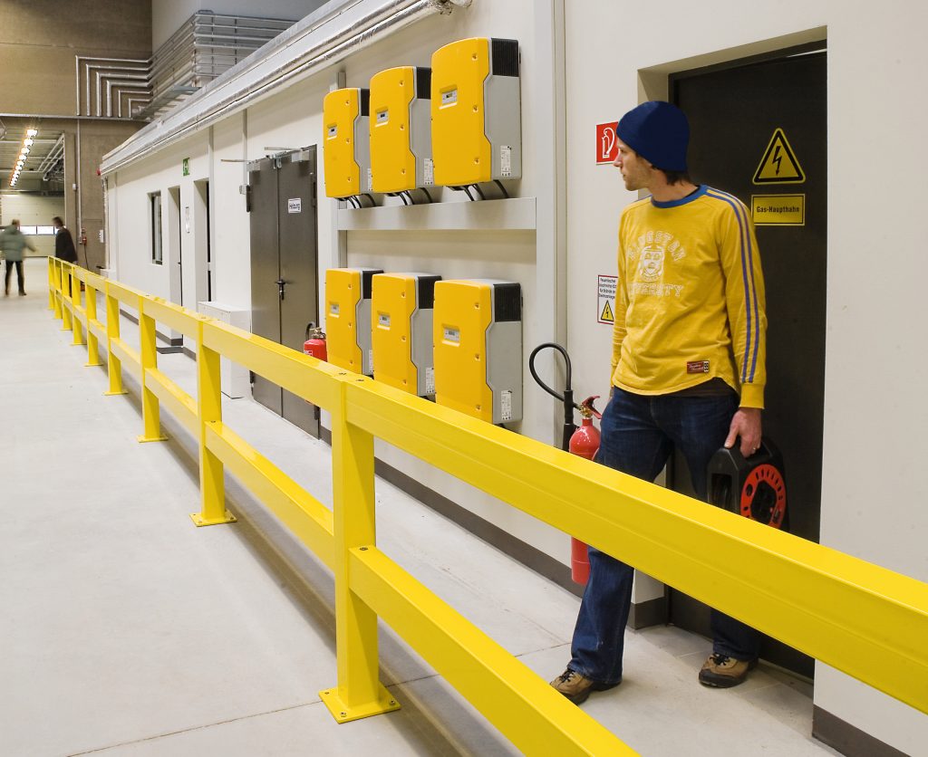 safety barriers in the workplace
