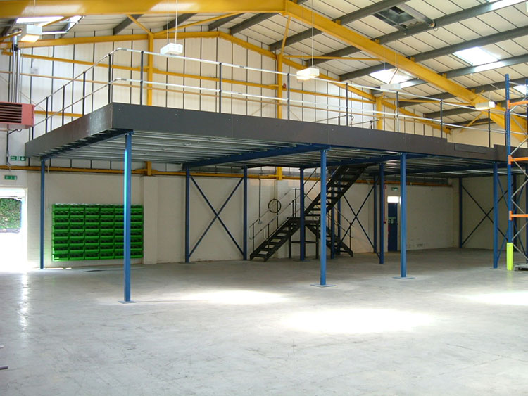 mezzanine floor office