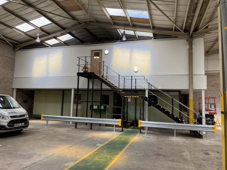 What are the different types of mezzanine floors?
