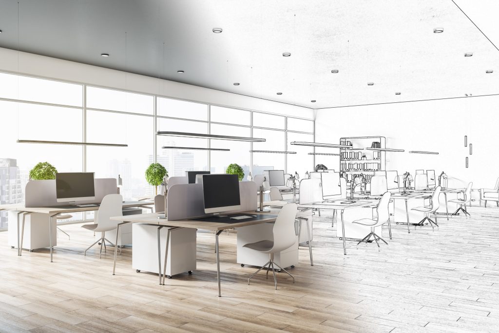 blueprint to reality office design